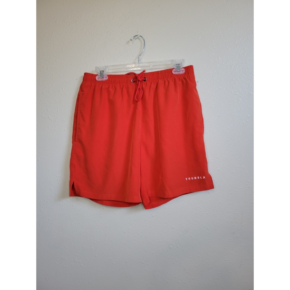 YoungLA 140 Frooty Mens Swim Shorts Mesh Lined Athletic Trunks Sz M
